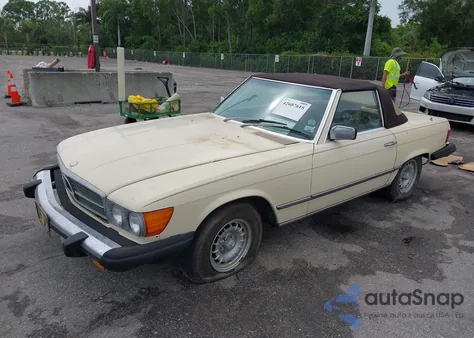 1980 Mercedes-Benz Sl 450 from USA, damaged, VIN WDB10704412062494